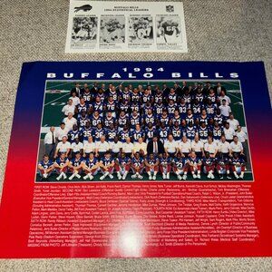 Various Buffalo Bills pictures and cards from the 1990s